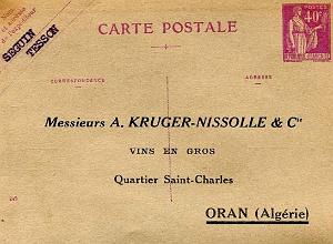 Oran enveloppes pub 754